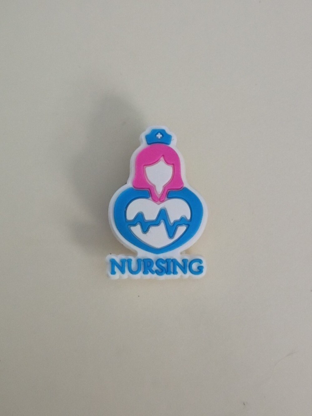10 for $10 Jibbitz Croc Charms - Medical Nursing Heartbeat Line Cap & Heart
